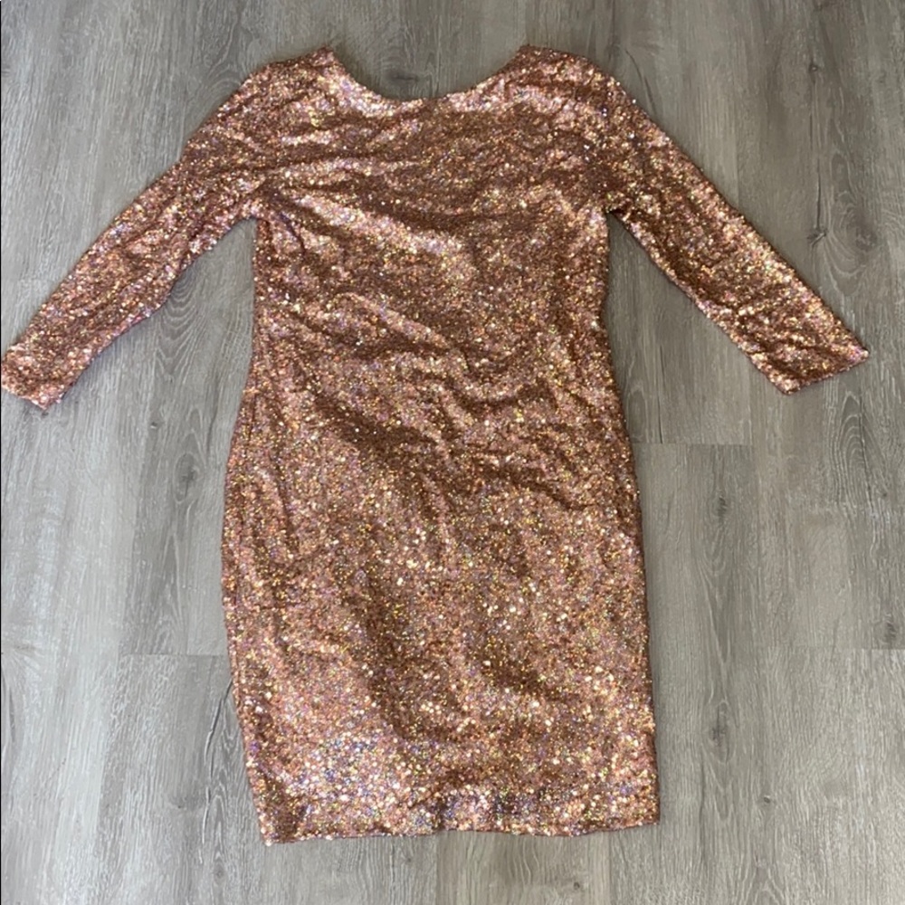 Topshop evening sequin dress
